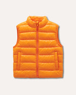 SLEEVELESS SHORT PADDED JACKET