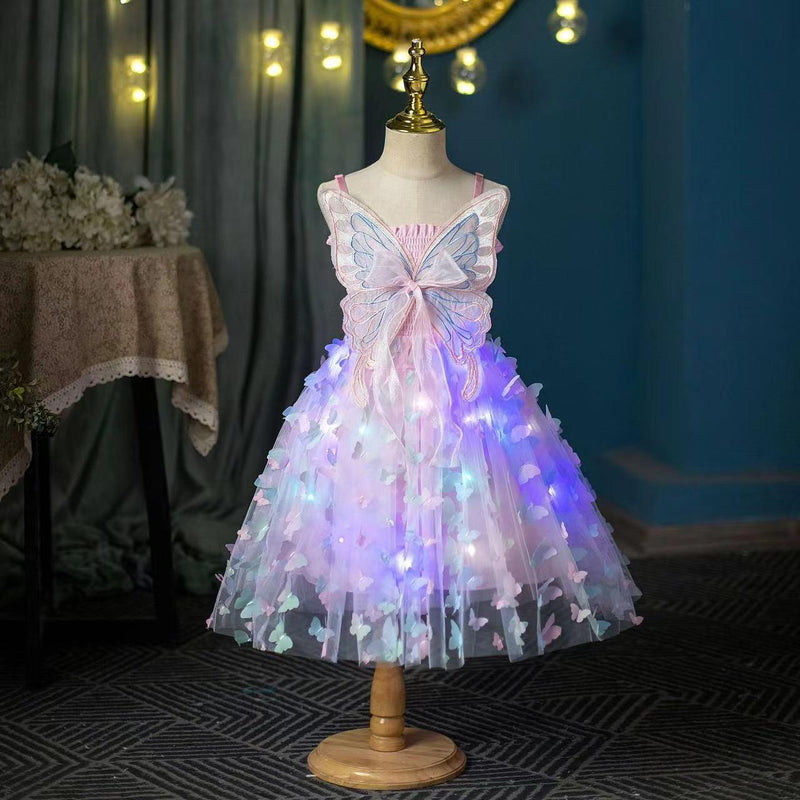 BUTTERFLY DRESS WITH LIGHTS