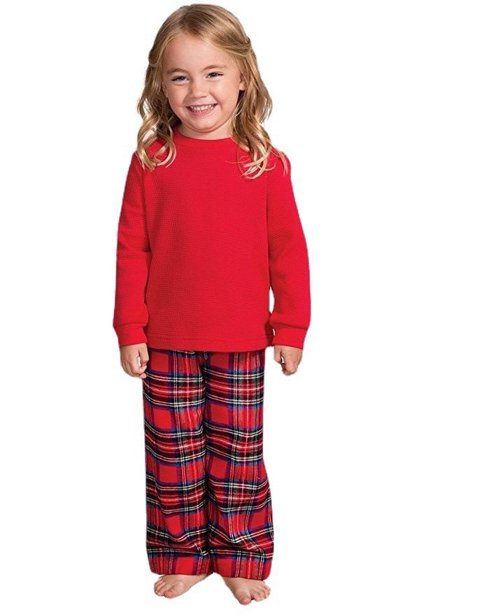 TRADITIONAL RED PLAID - CHRISTMAS FAMILY PJ