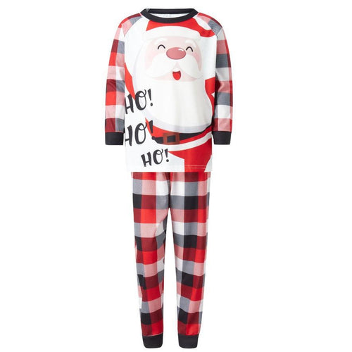 RED/BLACK HOHOHO CHECK - CHRISTMAS FAMILY PJS