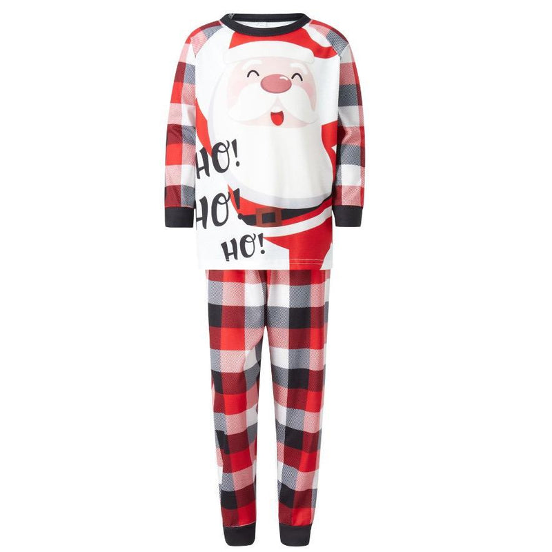 RED/BLACK HOHOHO CHECK - CHRISTMAS FAMILY PJS