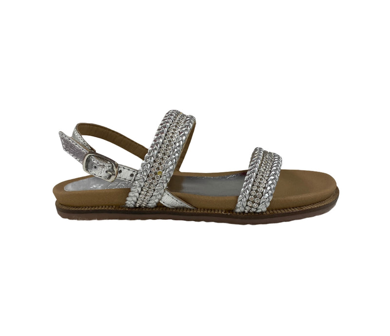 GIRL’S SILVER SANDALS