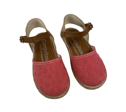 GIRLS CORAL ESPADRILLES