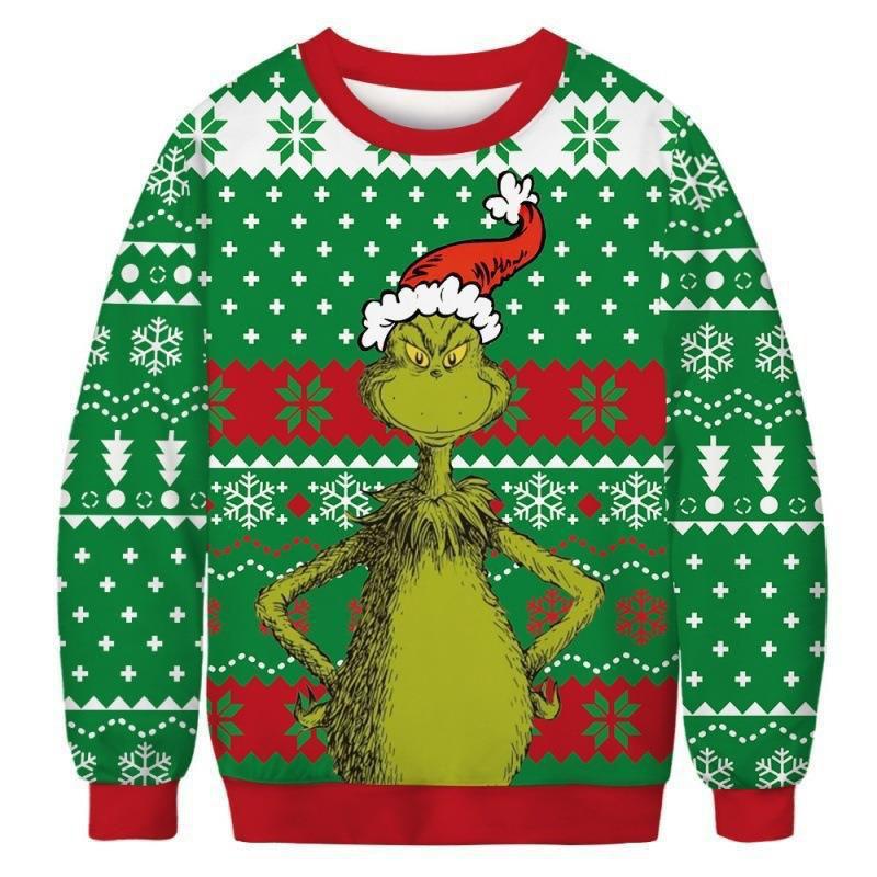 GRINCH CHRISTMAS SWEATER