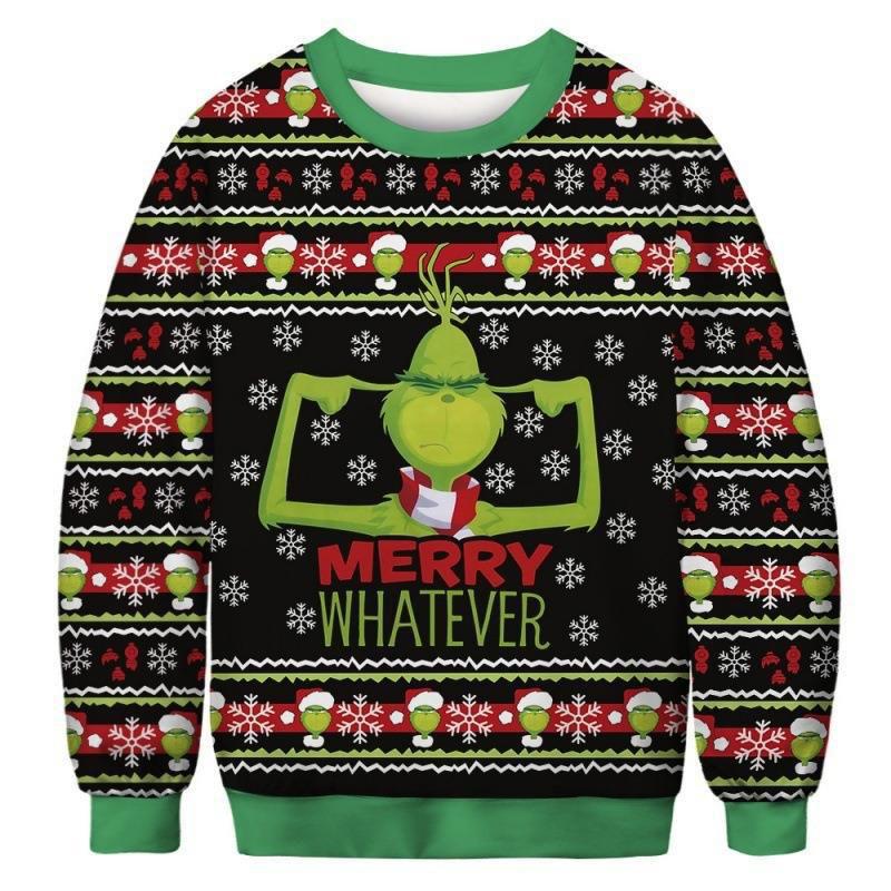 GRINCH - MERRY WHATEVER SWEATER